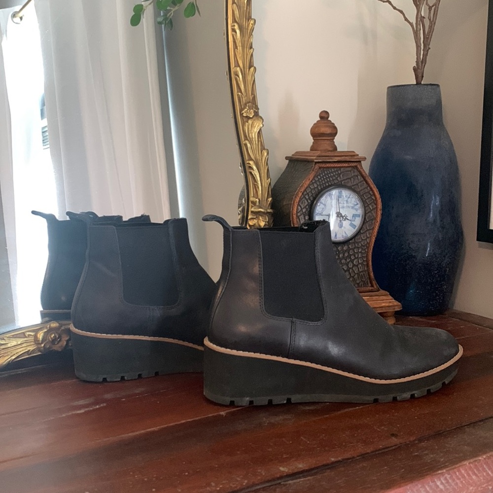Eileen Fisher Lilou Wedge Boots